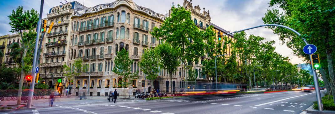 Conducir por Diagonal Sarrià en Barcelona y sus alrededores
